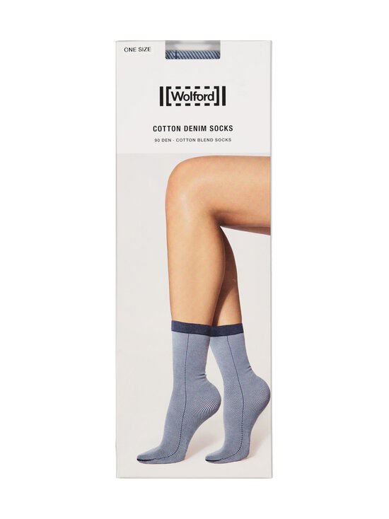 Wolford - Cotton Denim -sukat - 8090 - DENIM - photo 1 Wolford - Cotton Denim -sukat - 8090 - DENIM | Stockmann - photo 1