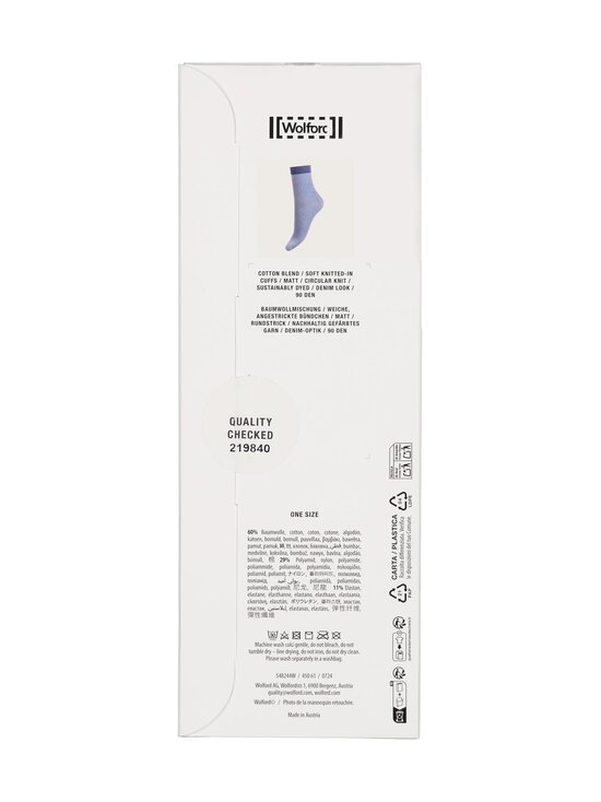 Wolford - Cotton Denim -sukat - 8090 - DENIM - photo 2 Wolford - Cotton Denim -sukat - 8090 - DENIM | Stockmann - photo 2