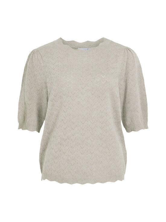 Vila - Viemi O-neck -neulepaita - SUPER LIGHT NATURAL MELAN | Stockmann - photo 1