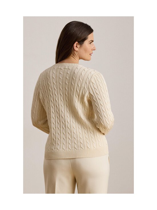 Lauren Ralph Lauren - Palmikkoneuletakki - MASCARPONE CREAM | Stockmann - photo 7