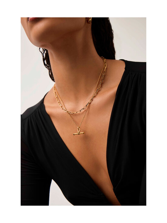 MISSOMA - Kaelakett Ridge T-bar Chain - GOLD | Stockmann - photo 4