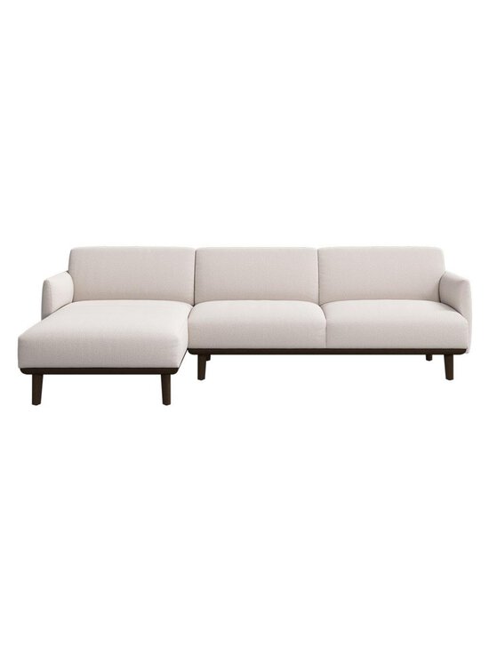 BoConcept - Aarhus-divaanisohva Copenhagen-kangas 3310 valkoinen / tumma tammi L 262 cm / vasen - WHITE | Stockmann - photo 1