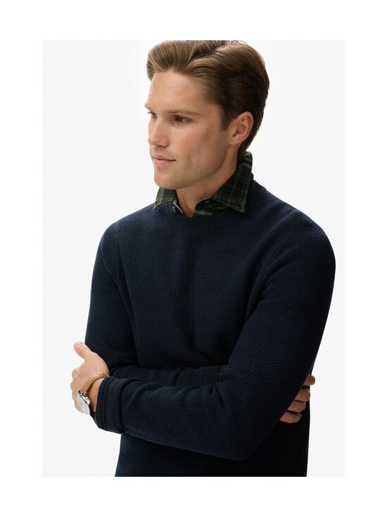 Superdry - Cotton Texture -neulepaita - XKP ECLIPSE NAVY TWIST - photo 3 Superdry - Cotton Texture -neulepaita - XKP ECLIPSE NAVY TWIST | Stockmann - photo 3