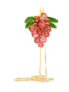 Annele - Raspberry Jelly zelta kulons - PINK | Stockmann