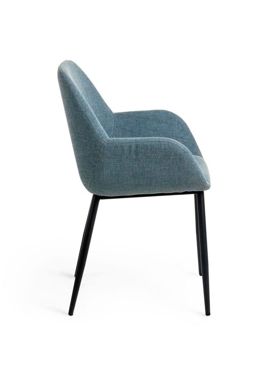 Kave Home - Konna-tuoli vaaleansininen/musta - BLUE | Stockmann - photo 2