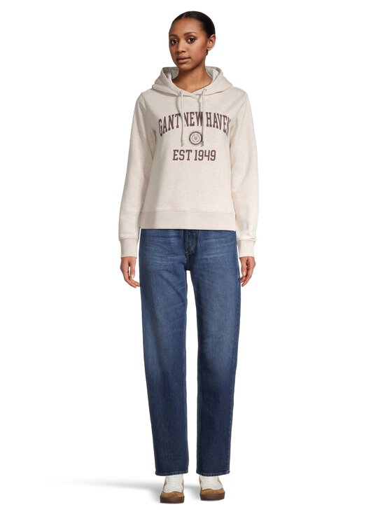 GANT - Kapuutsiga pusa Regular Graphic - 291 LIGHT BEIGE MELANGE | Stockmann - photo 2