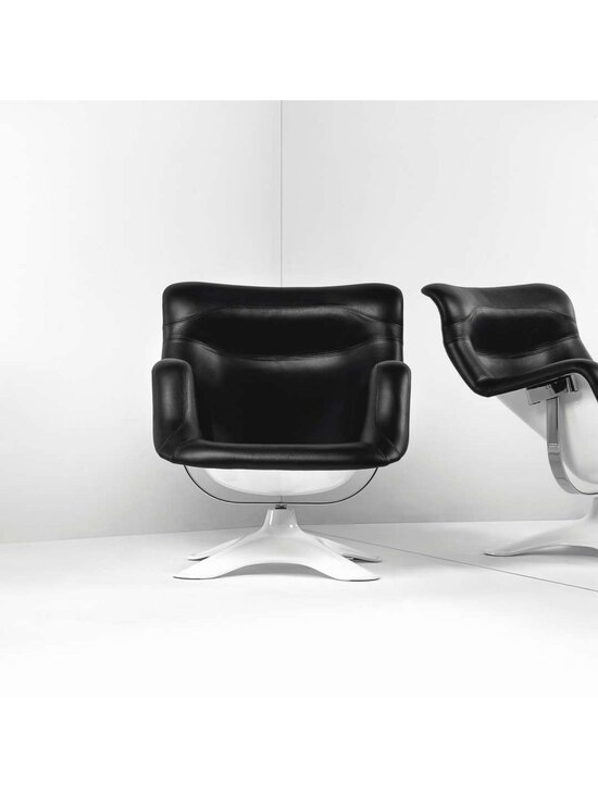 Artek - Karuselli-tuoli musta nahka K 92 cm - BLACK | Stockmann - photo 4