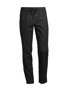 Matinique - MAbarton lina un kokvilnas maisījuma bikses - 300275 BLACK | Stockmann