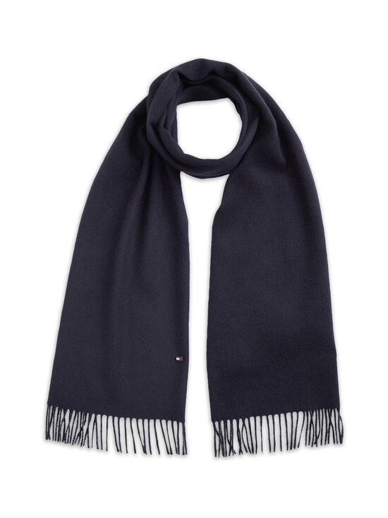 Tommy Hilfiger - Flag Cashmere -kashmirhuivi - DW6 SPACE BLUE | Stockmann - photo 1