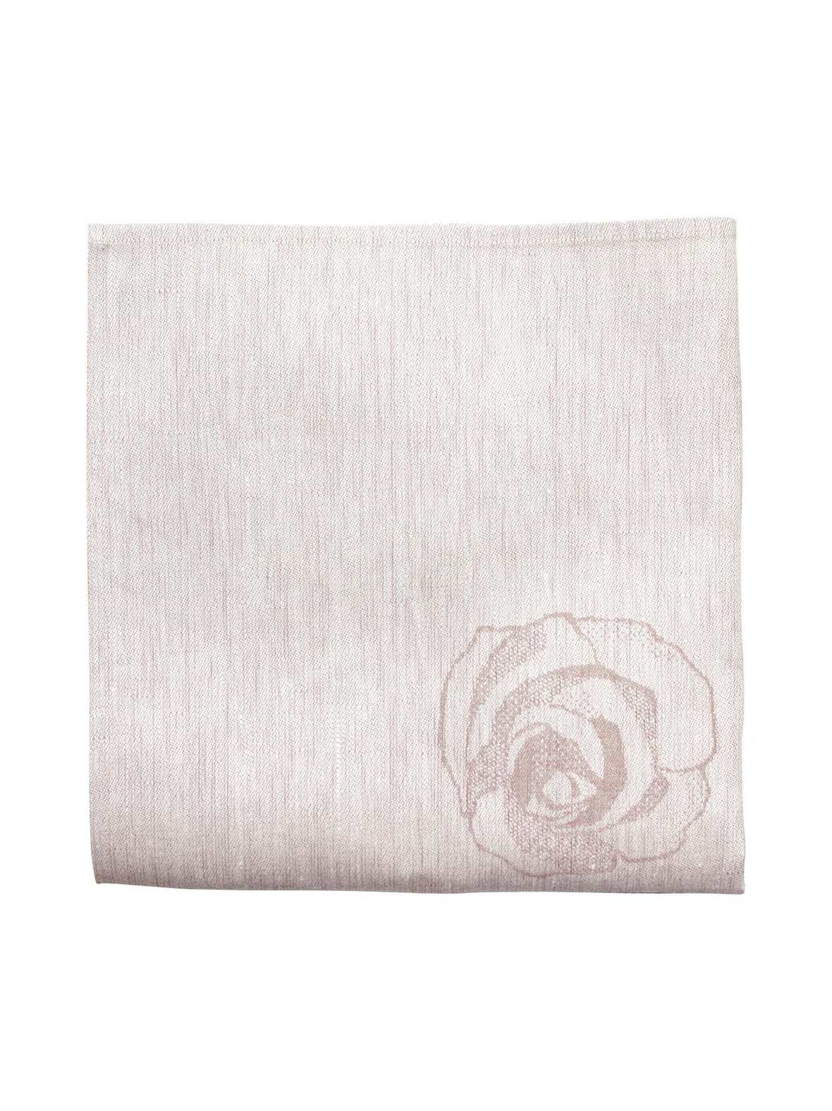 100 ruusua -pellavalautasliina 48 x 48 cm, Lapuan Kankurit