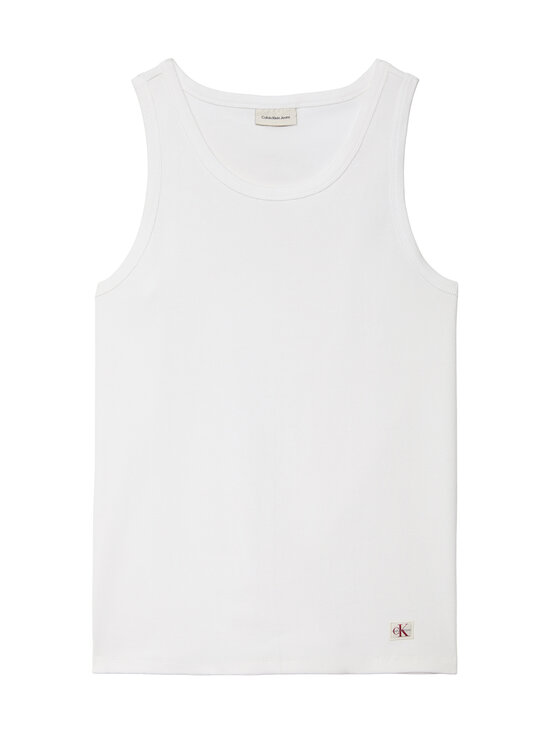 Calvin Klein Jeans - Badge-ribbitoppi - YAF BRIGHT WHITE | Stockmann - photo 1