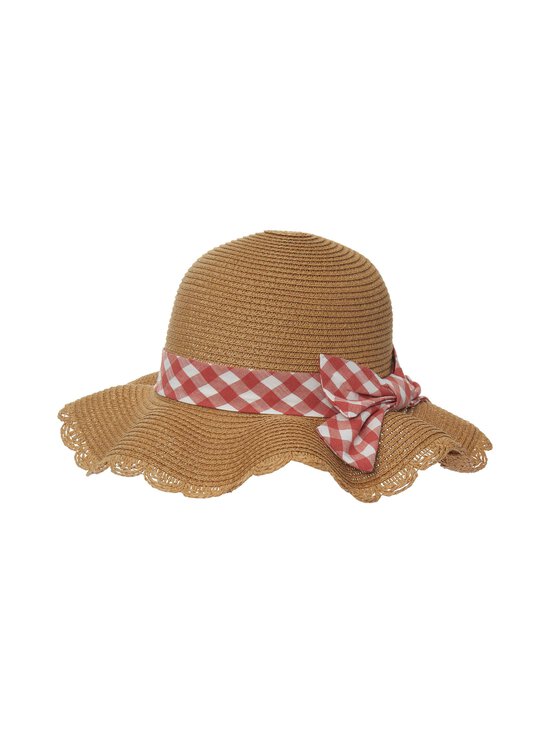 Rockahula - Gingham Bow Scalloped -lierihattu 7-10 -vuotiaille - NEUTRAL | Stockmann - photo 1