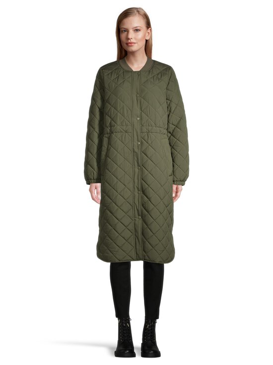 NOOM - River tepitud mantel - KHAKI GREEN - photo 2 NOOM - River tepitud mantel - KHAKI GREEN | Stockmann - photo 2