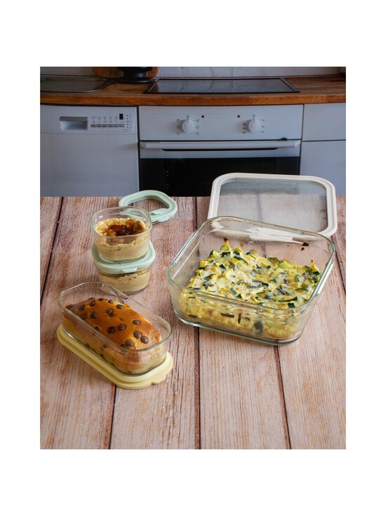Pebbly - Glass Cooking -vuokavuokasetti 4-pack - STEEL | Stockmann - photo 6