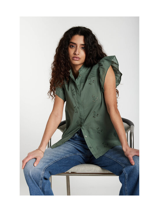 BRUUNS BAZAAR - MynteBBNicole-pusero - SWEET GREEN | Stockmann - photo 4