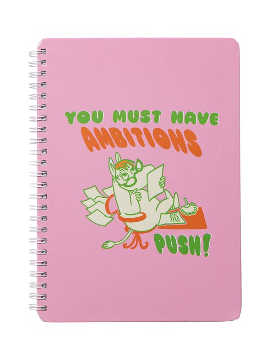 Moomin Arabia - Boss Lady Rebel Club -muistivihko A5 - MULTICOLOR | Stockmann - photo 1