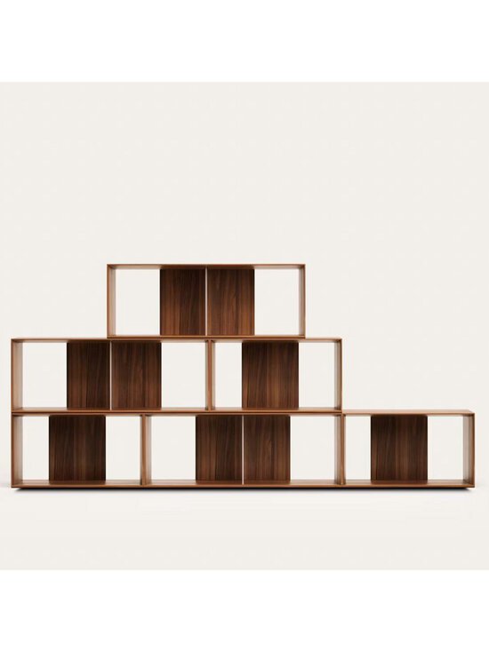 Kave Home - Litto-hylly 6-osainen pähkinä 168 x 114 cm - BROWN | Stockmann - photo 4