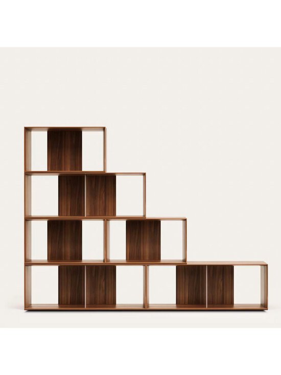 Kave Home - Litto-hylly 6-osainen pähkinä 168 x 114 cm - BROWN | Stockmann - photo 6