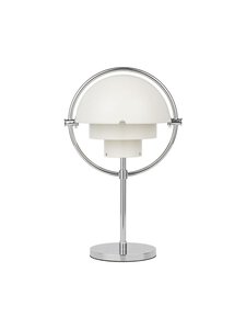 Gubi - Multi-Lite Portable -pöytävalaisin - KROMI,VALKOINEN | Stockmann