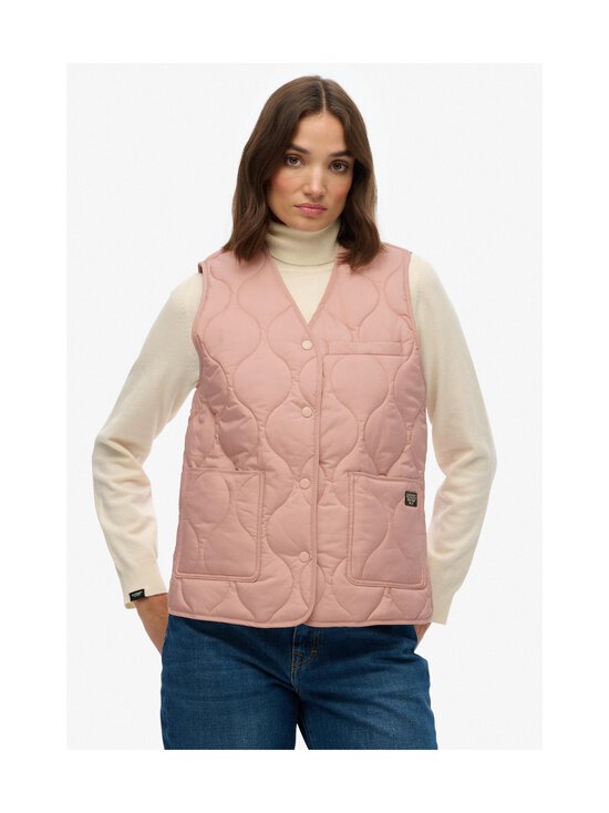 Superdry - Quilted Lite Liner stepēta veste - EQ8 VINTAGE BLUSH - photo 2 Superdry - Quilted Lite Liner stepēta veste - EQ8 VINTAGE BLUSH | Stockmann - photo 2
