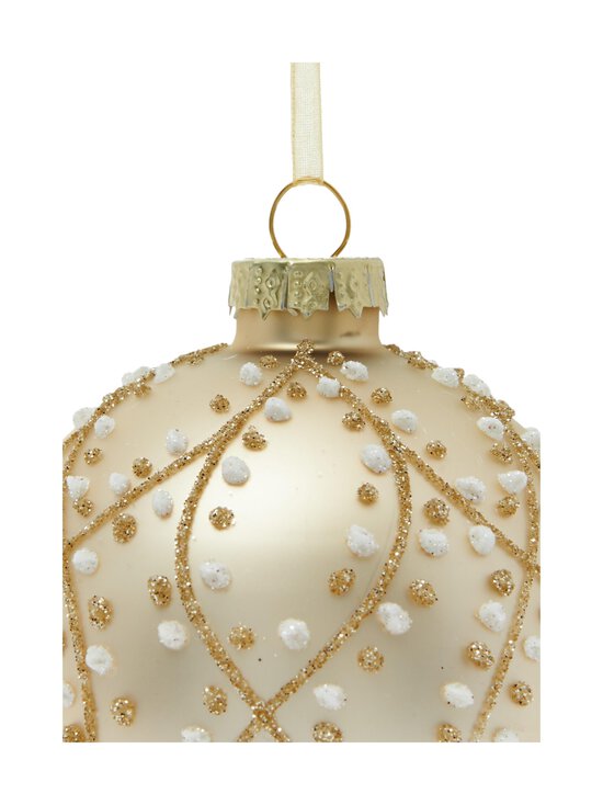 Villa Stockmann - Ornament-lasipallo 8 cm - GOLD | Stockmann - photo 2