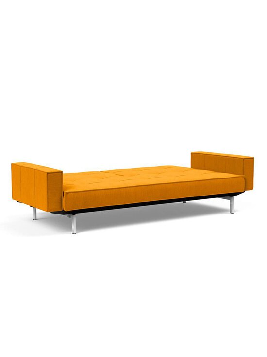 Innovation Living - Splitback Chrome -vuodesohva käsinojilla - KELTAINEN - photo 5 Innovation Living - Splitback Chrome -vuodesohva käsinojilla - KELTAINEN | Stockmann - photo 5
