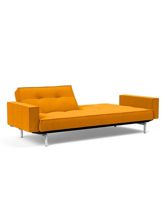 Innovation Living - Splitback Chrome -vuodesohva käsinojilla - KELTAINEN - photo 4 Innovation Living - Splitback Chrome -vuodesohva käsinojilla - KELTAINEN | Stockmann - photo 4