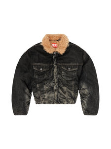 Diesel - D-Curly-farkkutakki - A25138 09R33 02 BLACK/DARK GREY | Stockmann