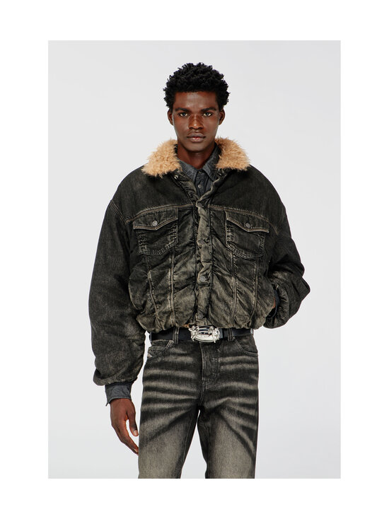 Diesel - D-Curly-farkkutakki - A25138 09R33 02 BLACK/DARK GREY | Stockmann - photo 3