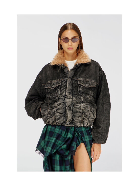Diesel - D-Curly-farkkutakki - A25138 09R33 02 BLACK/DARK GREY | Stockmann - photo 4