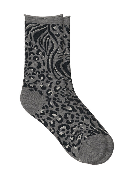 Bleuforêt - Merino Wool With Animal Pattern -sukat - GM9 / GRIS FLANELLE | Stockmann - photo 1