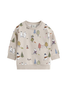 Lindex - Moomin-collegepaita - 4344 BEIGE | Stockmann