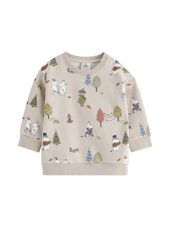 Lindex - Moomin-collegepaita - 4344 BEIGE | Stockmann - photo 1