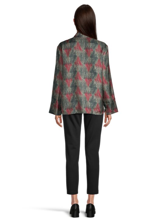 Max Mara MM - MMlospite-silkkipaitapusero - 002 DARK GREY | Stockmann - photo 3