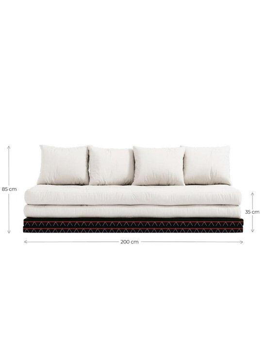 Karup Design - Chico-futonsohva - BEIGE,MUSTA,RUSKEA | Stockmann - photo 11