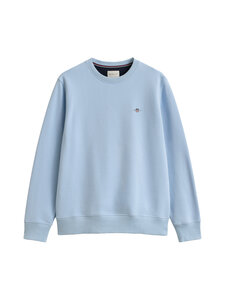 GANT - Pusa Regular Shield C-neck - 457 FRESH BLUE | Stockmann