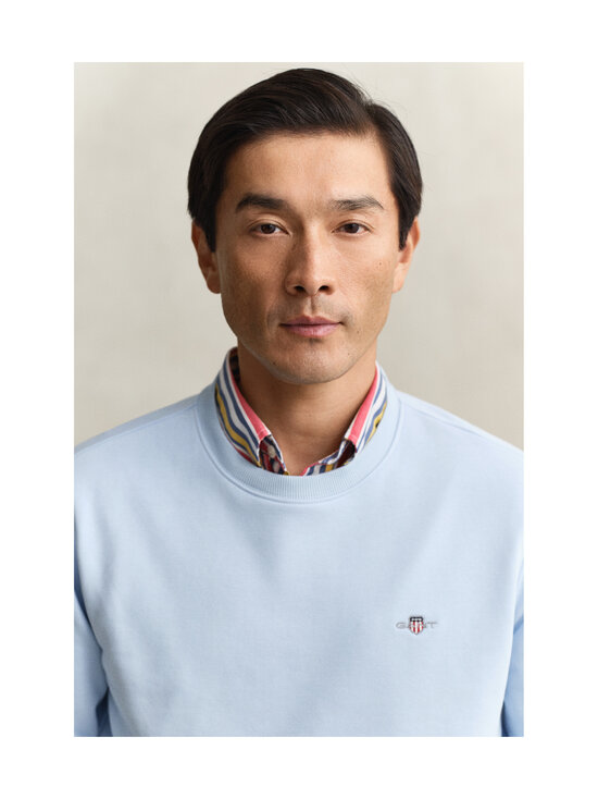 GANT - Pusa Regular Shield C-neck - 457 FRESH BLUE | Stockmann - photo 4