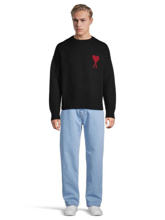 Ami - Contrasted Ami De Coeur -neulepaita - 009 : NOIR/ROUGE | Stockmann - photo 2