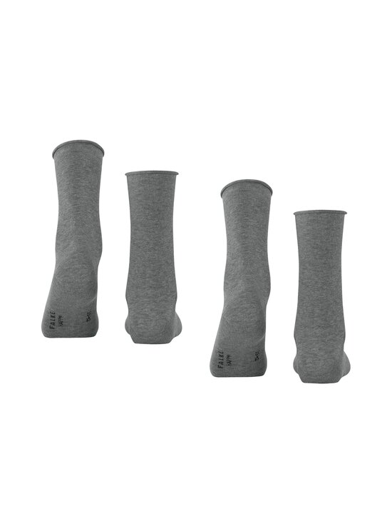 Falke - Happy Rolltop -nilkkasukat 2-pack - 3390 LIGHT GREYMEL. - photo 6 Falke - Happy Rolltop -nilkkasukat 2-pack - 3390 LIGHT GREYMEL. | Stockmann - photo 6