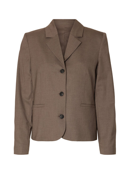 Selected - Bleiser SlFria Lisa - CHOCOLATE CHIP DETAIL:MELANGE | Stockmann - photo 1