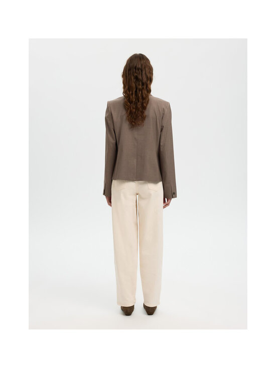 Selected - Bleiser SlFria Lisa - CHOCOLATE CHIP DETAIL:MELANGE | Stockmann - photo 4