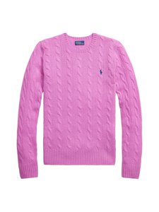 Polo Ralph Lauren - Palmikkoes kampsun Julianna - 506 THISTLE PINK | Stockmann