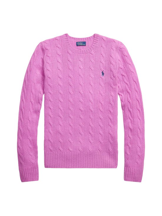 Polo Ralph Lauren - Palmikkoes kampsun Julianna - 506 THISTLE PINK | Stockmann - photo 1