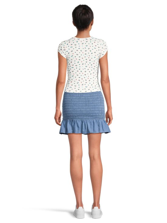 Tommy Jeans - TJW Slim Pointelle trikotāžas tops - YBH POINTELLE AOP | Stockmann - photo 3