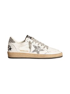 GOLDEN GOOSE - Ballstar-tennarit - 11325 WHITE/ SILVER | Stockmann