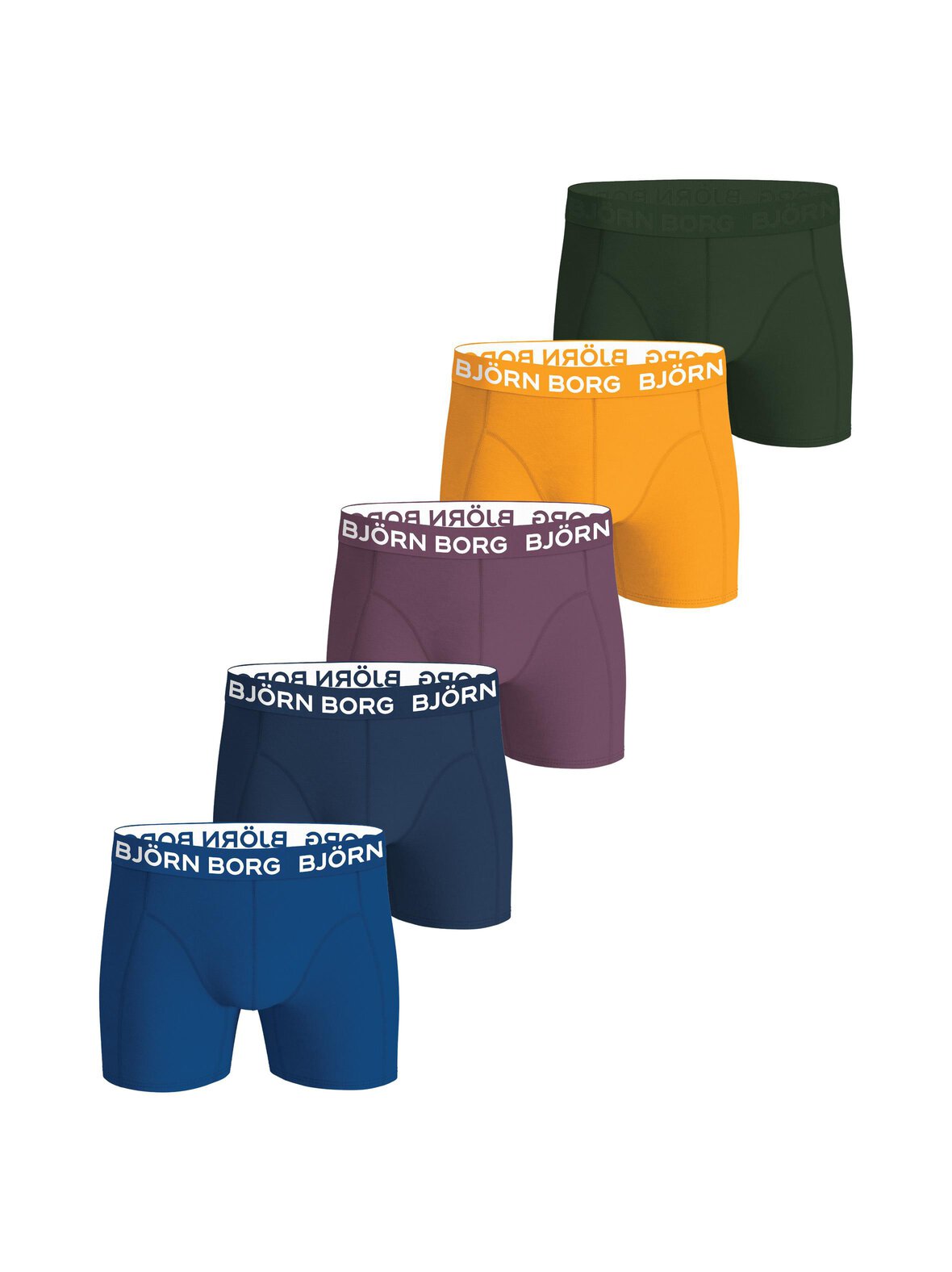 Cotton Stretch -bokserialushousut 5-pack