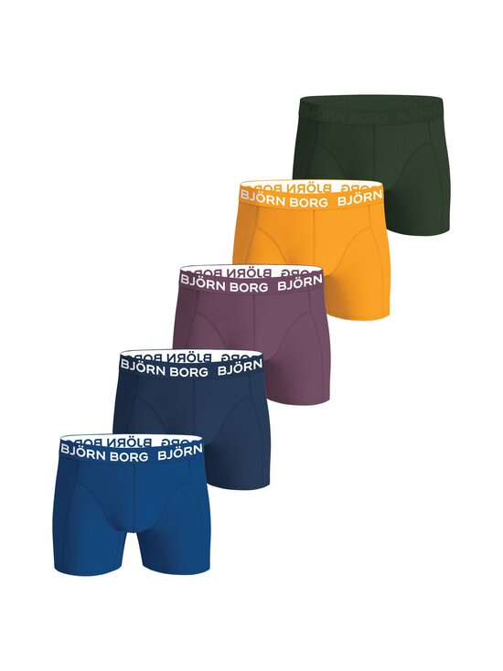 Bokserid Cotton Stretch 5 paari