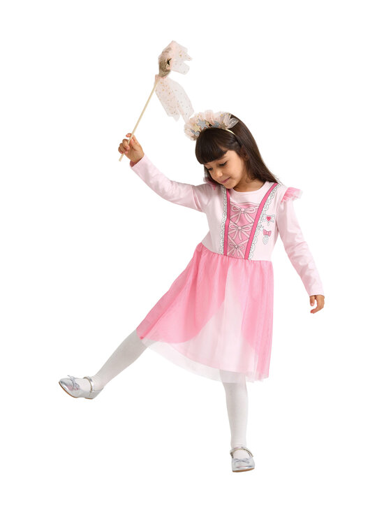 Lindex - Long Sleeve Mesh kleita - 6666 PINK | Stockmann - photo 3
