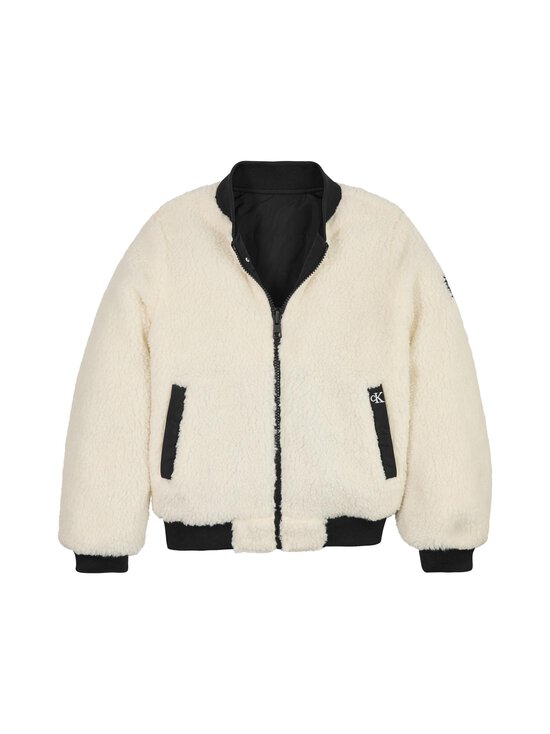 Calvin Klein Kids - Reveersible Teddy Bomber jope - BEH CK BLACK - photo 3 Calvin Klein Kids - Reveersible Teddy Bomber jope - BEH CK BLACK | Stockmann - photo 3