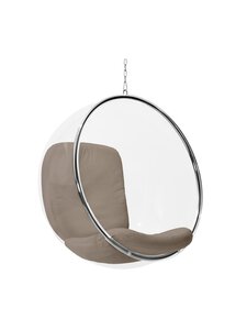 Eero Aarnio - Kuplatuoli graniitinharmaa nahka - GREY | Stockmann